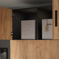 Vicco Modulo aggiuntivo Antracite/quercia dorata 80 x 40 cm con 2 porte