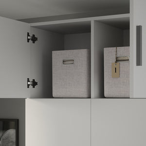 Vicco Modulo aggiuntivo Bianco 80 x 40 cm con 2 porte