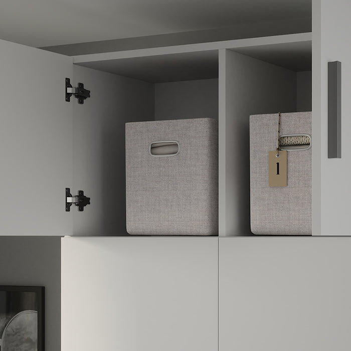 Vicco Modulo aggiuntivo Bianco 80 x 40 cm con 2 porte