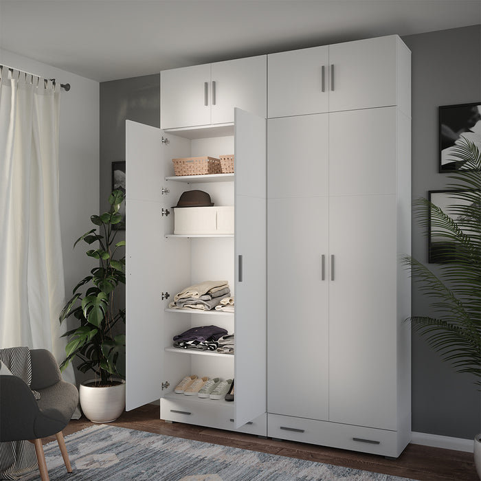 Vicco Modulo aggiuntivo Bianco 80 x 40 cm con 2 porte