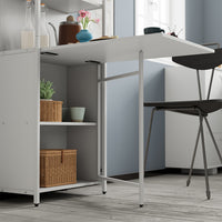 Vicco Scrivania Bianco 57 x 30 cm con piano del tavolo pieghevole