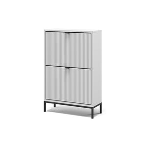 Vicco Scarpiera da ingresso Bianco 60 x 92 cm con cassetti
