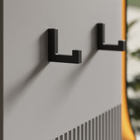 Vicco Appendiabiti da parete Grigio 43 x 120 cm