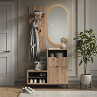 Vicco Appendiabiti da parete Quercia vichinga 43 x 120 cm