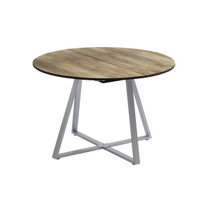 Vicco tavolo da pranzo allungabile Rovere rustico/grigio 120 x 120 cm Estensibile