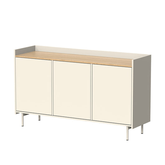 Vicco Credenza Crema 140 x 82 cm con 6 scomparti