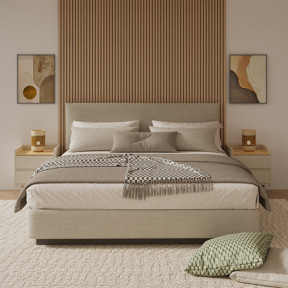 Vicco Comodino Crema Set di 2