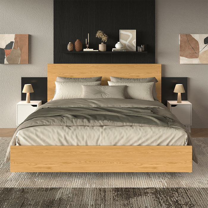 Vicco Comodino Bianco Set di 2