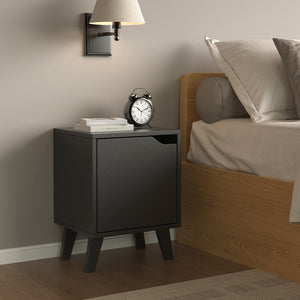 Vicco Comodino Nero Set di 2