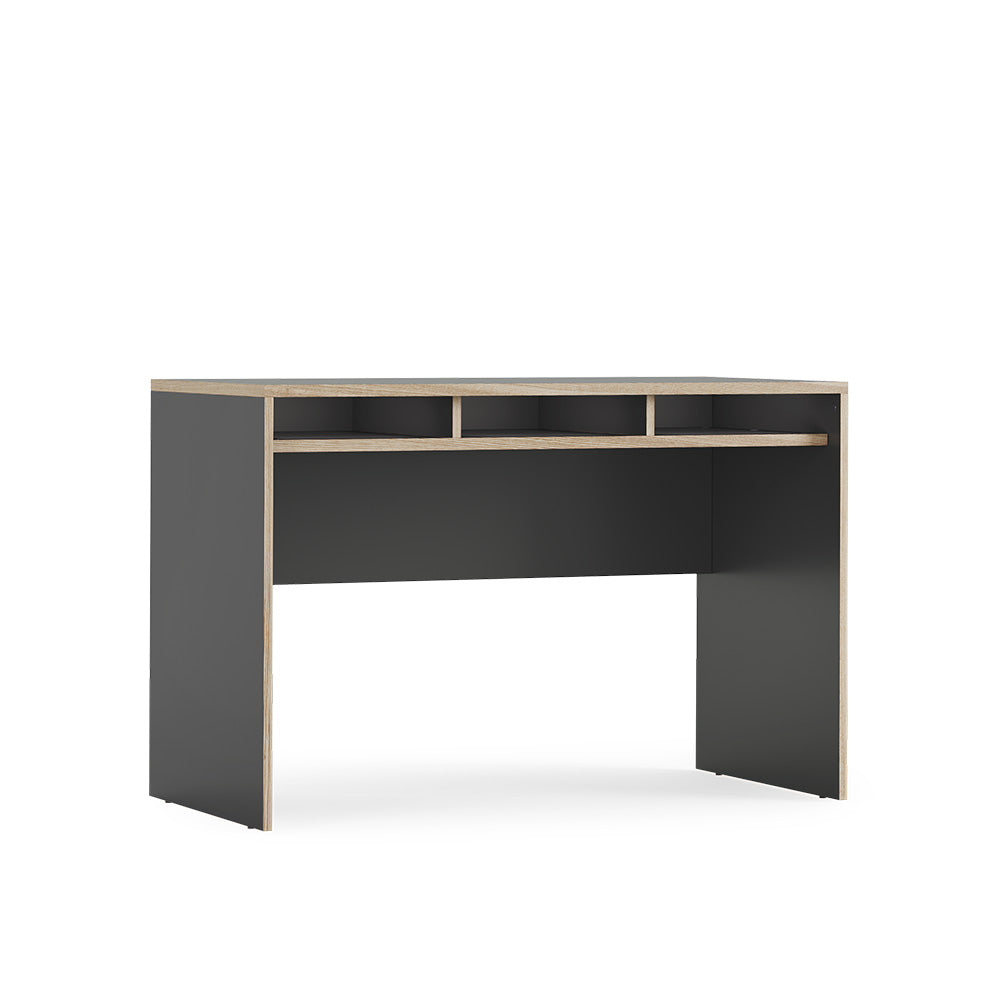 Vicco Scrivania con ripiani Antracite 112 x 55 cm con 3 scomparti