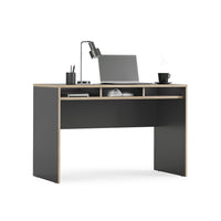 Vicco Scrivania con ripiani Antracite 112 x 55 cm con 3 scomparti