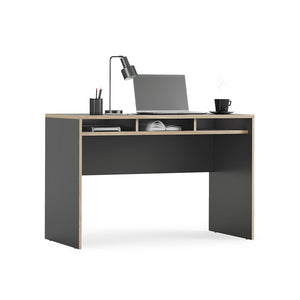 Vicco Scrivania con ripiani Antracite 112 x 55 cm con 3 scomparti