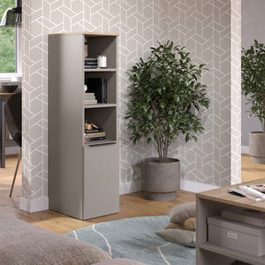 Vicco Armadio universale Grigio 30.2 x 120 cm con una porta