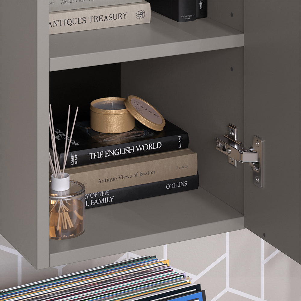 Vicco Armadio universale Grigio 30.2 x 120 cm con una porta