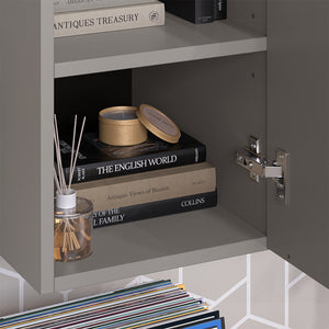 Vicco Armadio universale Grigio 30.2 x 120 cm con una porta