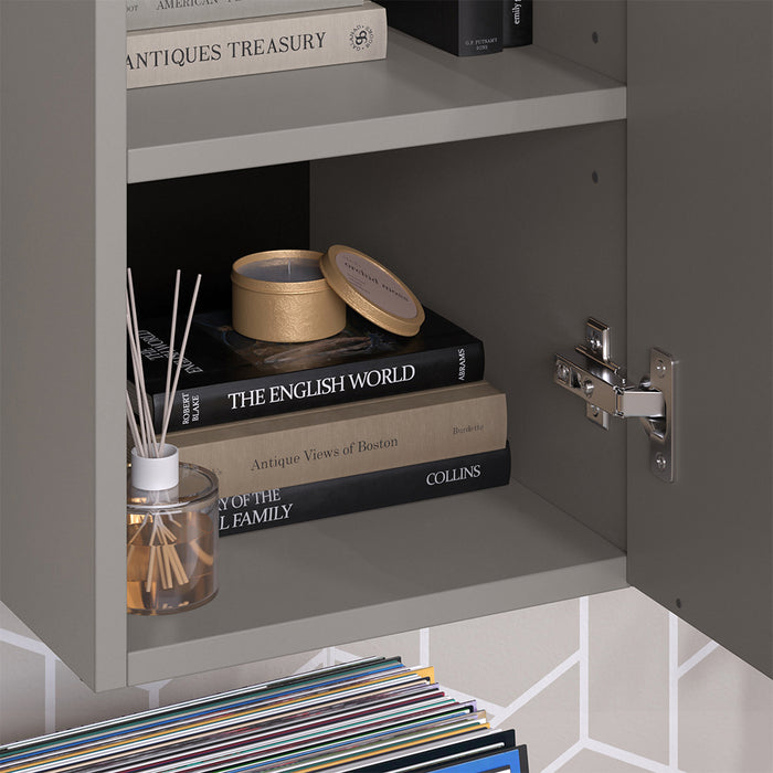 Vicco Armadio universale Grigio 30.2 x 120 cm con una porta