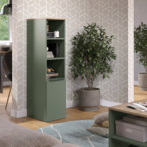 Vicco Armadio universale Verde 30.2 x 120 cm con una porta