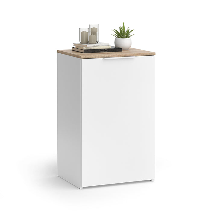 Vicco Credenza Bianco 50 x 80 cm con ripiano