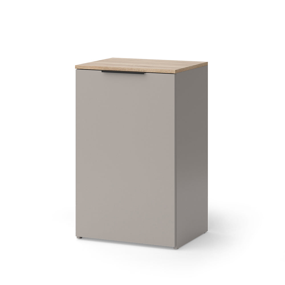 Vicco Credenza Grigio 50 x 80 cm con ripiano