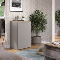 Vicco Credenza Grigio 50 x 80 cm con ripiano