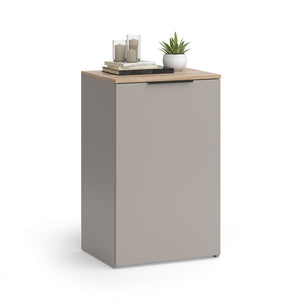Vicco Credenza Grigio 50 x 80 cm con ripiano
