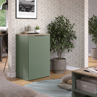 Vicco Credenza Verde 50 x 80 cm con ripiano