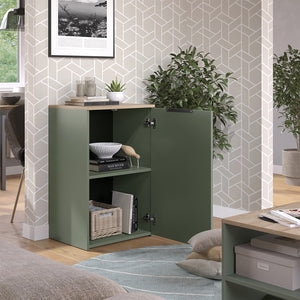 Vicco Credenza Verde 50 x 80 cm con ripiano