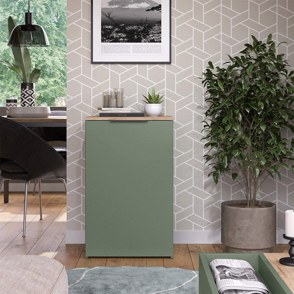 Vicco Credenza Verde 50 x 80 cm con ripiano