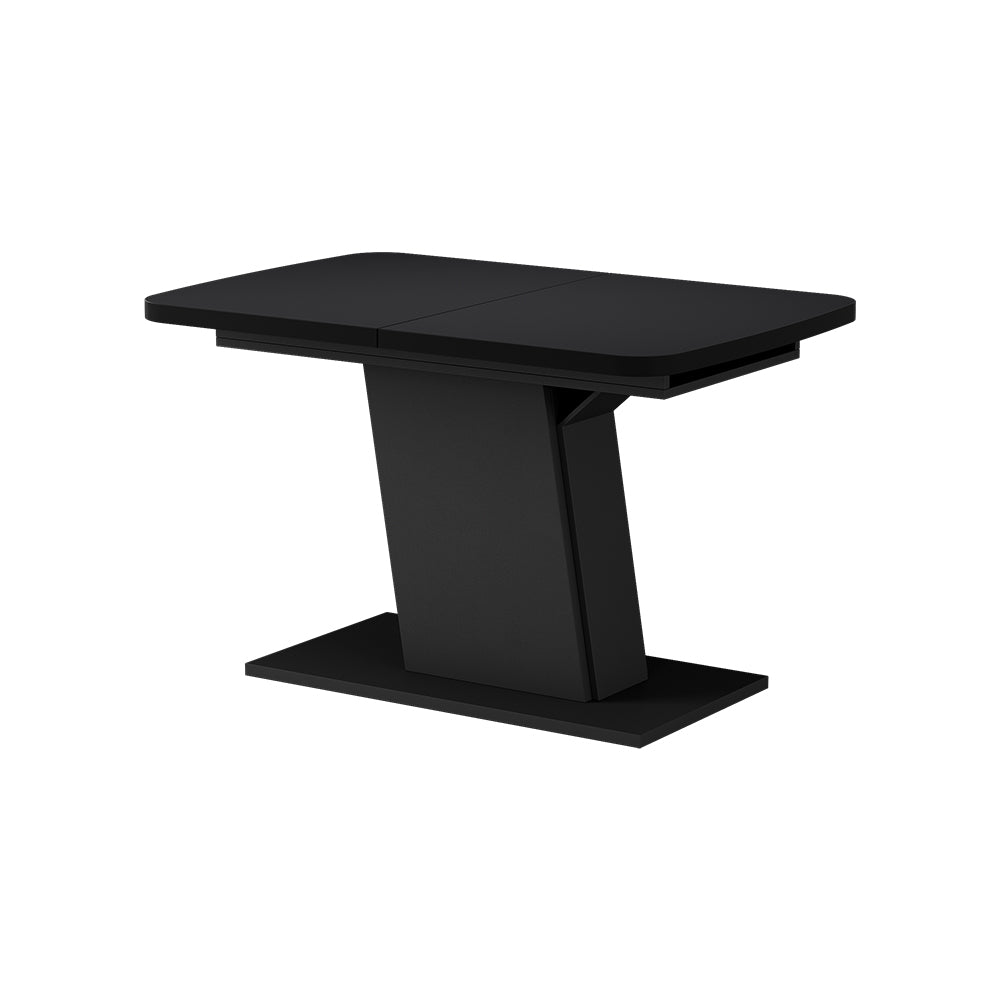 Vicco Tavolo da pranzo Estensibile Nero 120/160 x 80 cm