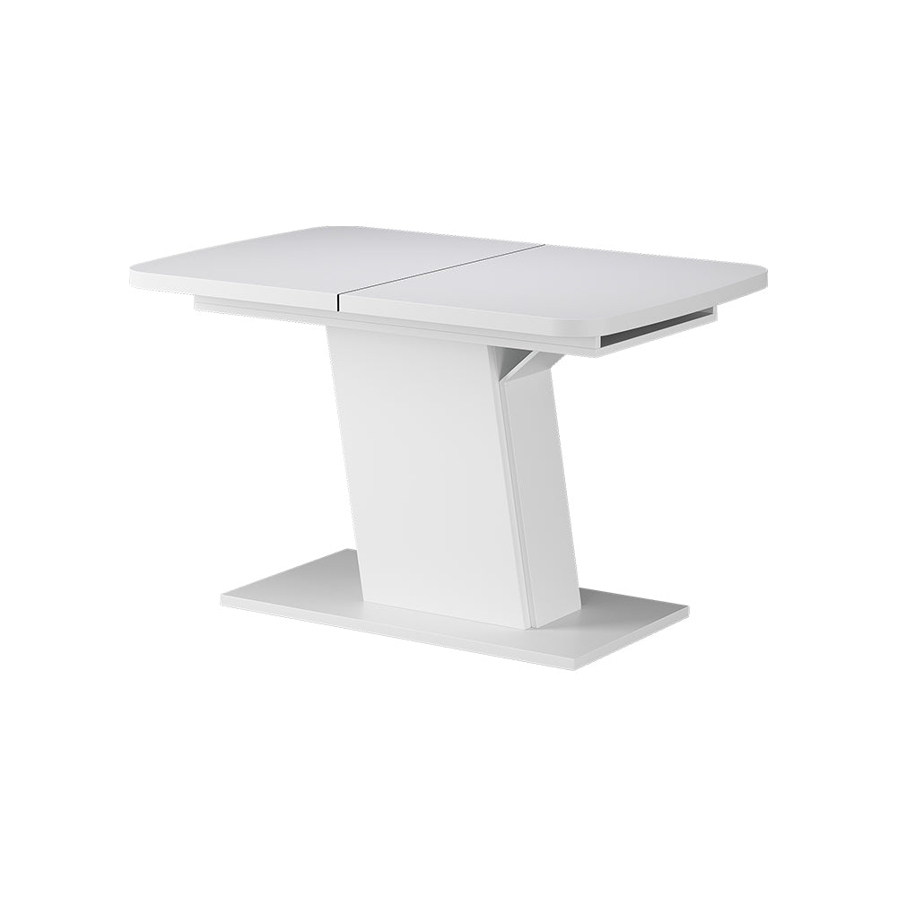 Vicco Tavolo da pranzo Estensibile Bianco 120/160 x 80 cm