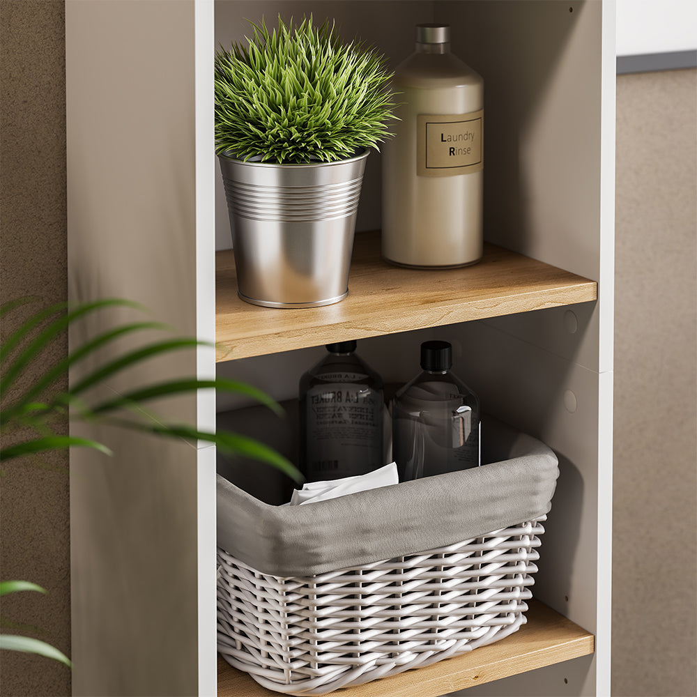 Vicco Armadio per il bagno Bianco/Artisan 40.2 x 188.6 cm