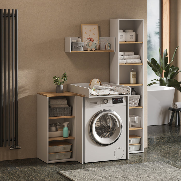 Vicco Armadio per il bagno Bianco/Artisan 40.2 x 188.6 cm