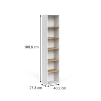 Vicco Armadio per il bagno Bianco/Artisan 40.2 x 188.6 cm