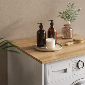 Vicco Mobile lavatrice Bianco/Artisan 68 x 88.2 cm