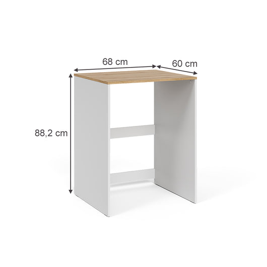 Vicco Mobile lavatrice Bianco/Artisan 68 x 88.2 cm