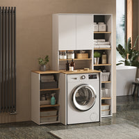 Vicco Mobile lavatrice Bianco/Artisan 68 x 100.4 cm