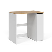 Vicco Mobile lavatrice Bianco/Artisan 93.6 x 88.2 cm con scomparti e porta
