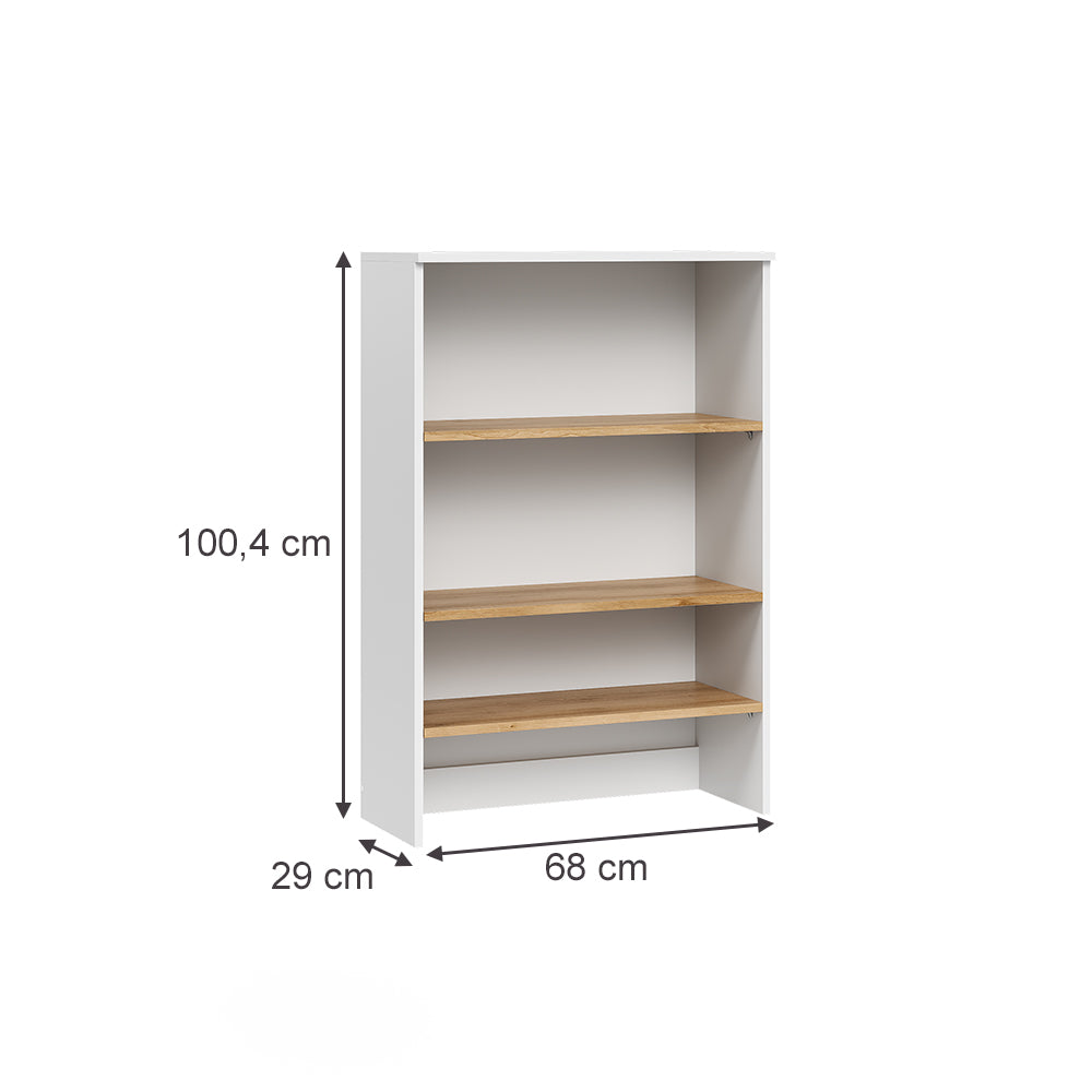 Vicco mobile bagno Bianco/Artisan 68 x 100.4 cm con ripiani aperti