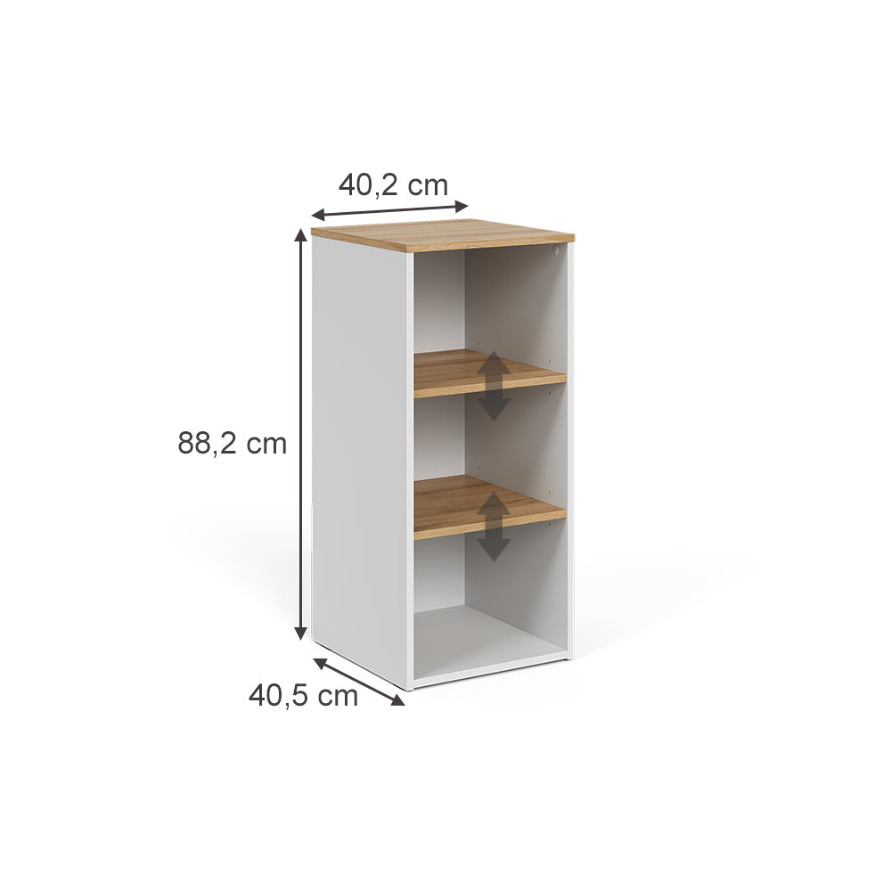 Vicco mobiletto bagno Bianco/Artisan 40.2 x 88.2 cm
