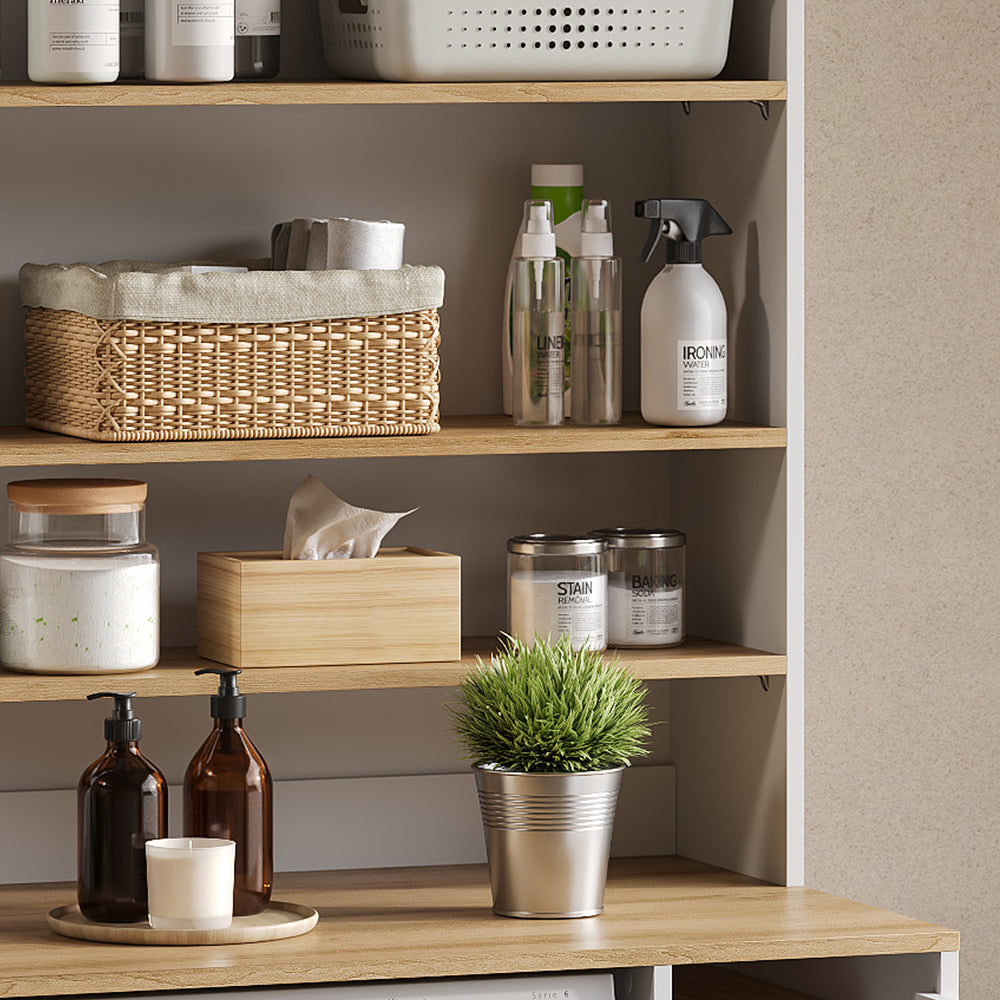 Vicco mobile bagno Bianco/Artisan 93.6 x 100.4 cm con ripiani aperti