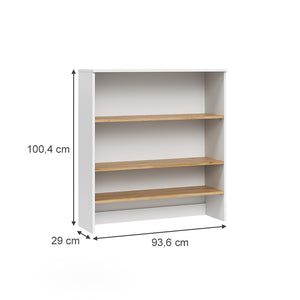 Vicco mobile bagno Bianco/Artisan 93.6 x 100.4 cm con ripiani aperti