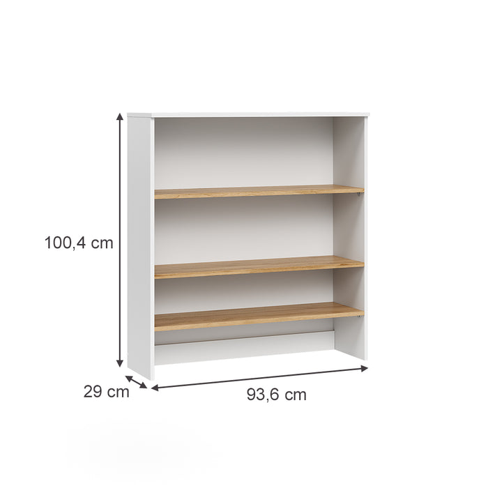 Vicco mobile bagno Bianco/Artisan 93.6 x 100.4 cm con ripiani aperti