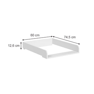 Vicco Piano fasciatoio Bianco 60 x 74.5 cm