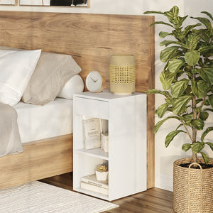 Vicco Comodino Bianco Set di 2