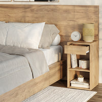 Vicco Comodino Quercia dorata Set di 2