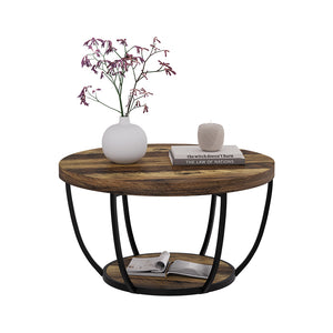 Vicco Tavolino da salotto Rovere rustico 80 x 80 cm