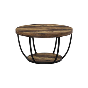 Vicco Tavolino da salotto Rovere rustico 80 x 80 cm