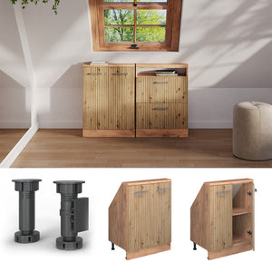 Vicco Mobile sottotetto Rovere artigianale/rovere Goldkraft con 2 porte