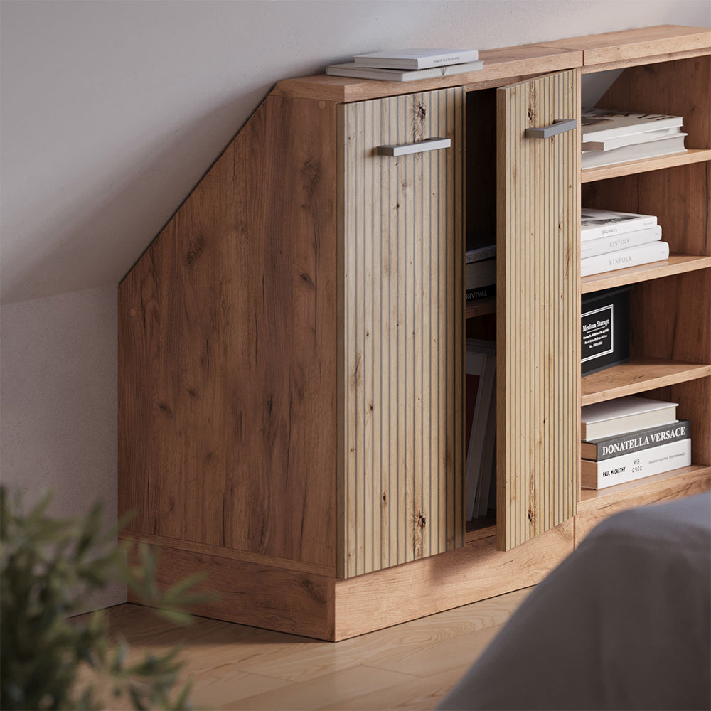 Vicco Mobile sottotetto Rovere artigianale/rovere Goldkraft con 2 porte