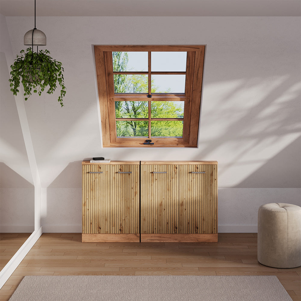 Vicco Mobile sottotetto Rovere artigianale/rovere Goldkraft con 2 porte